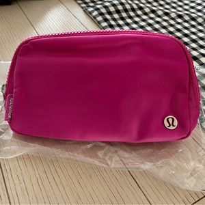 Sonic pink lululemon everywhere belt bag